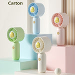 Ventilateur de poche portable petit à tenir à la main, Canard rose, Canard bleu, Canard vert, Canard blanc, Version plaquée rose, Version plaquée bleue, Version plaquée verte, Version plaquée blanche