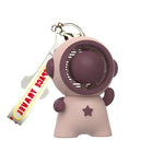 Porte-clés pendentif poupée astronaute ventilateur