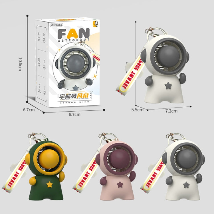 Porte-clés pendentif poupée astronaute ventilateur