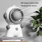 Porte-clés pendentif poupée astronaute ventilateur
