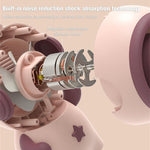 Porte-clés pendentif poupée astronaute ventilateur