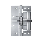Charnière de fermeture automatique de porte multifonction 4 pouces, Couleur acier argent, Noir, Couleur acier or