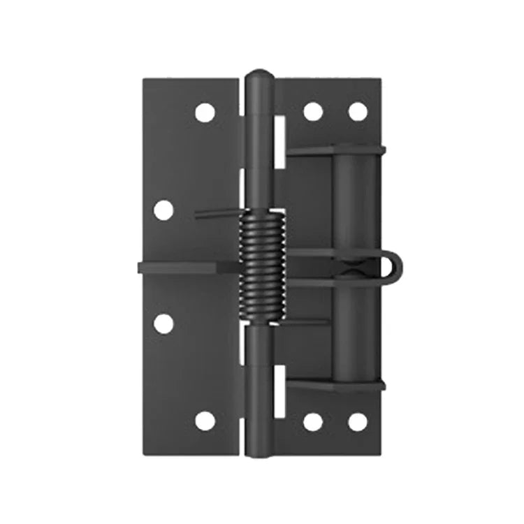 Charnière de fermeture automatique de porte multifonction 4 pouces, Couleur acier argent, Noir, Couleur acier or