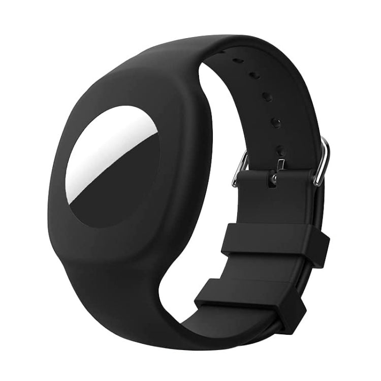 Pour la coque de protection en silicone avec bracelet de montre pour enfants AirTag 2e génération / AirTag 1re génération
