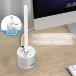 Pour adaptateur de charge USB Apple Pencil 1 avec base en métal et indicateur LED, A48 Argent, A48 Noir, A48 Or Rose