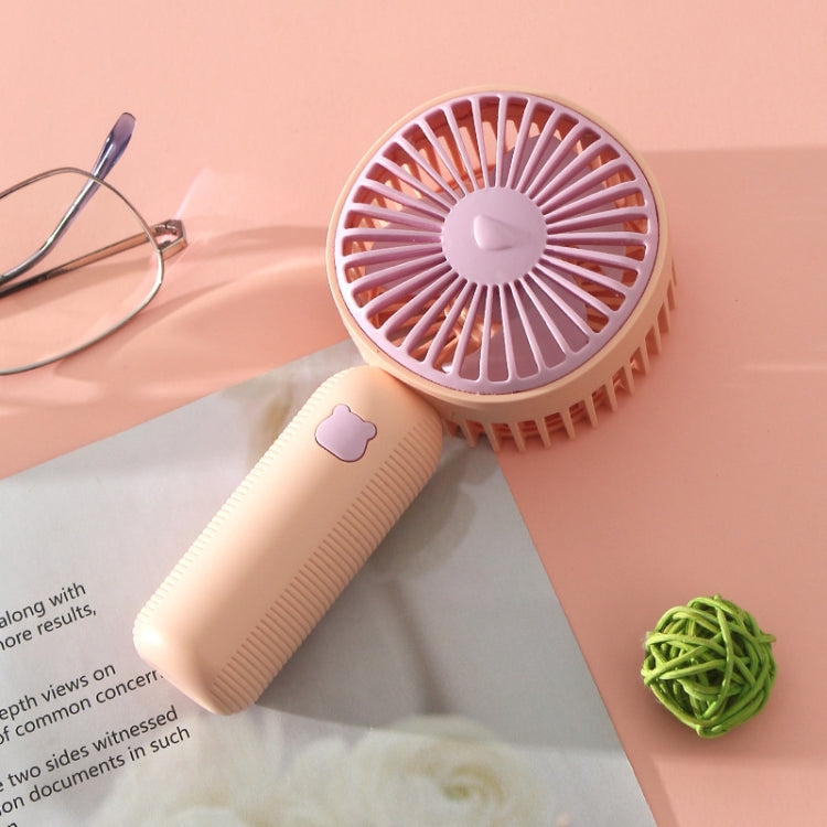Ventilateur électrique portable de bureau à main avec chargement USB