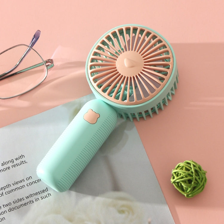 Ventilateur électrique portable de bureau à main avec chargement USB