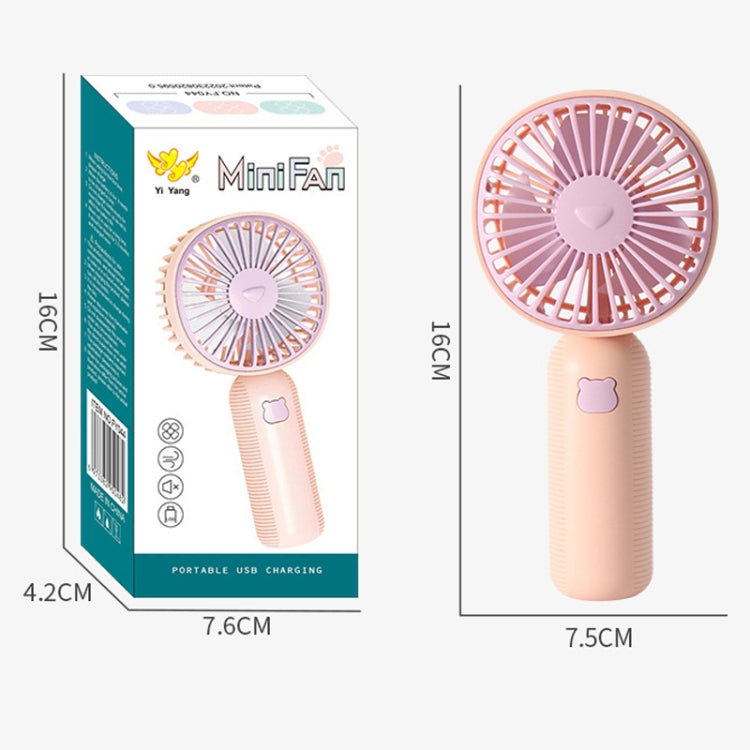 Ventilateur électrique portable de bureau à main avec chargement USB