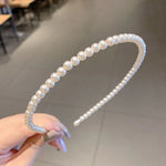 Serre-tête Doux Perle Rétro Accessoires Cheveux Polyvalents, 1A, 2B, 3C, 4, 5, 6, 7, 8, 9, 10, 11, 12, 13, 14, 15, 16, 17, 18, 19, 20
