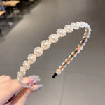 Serre-tête Doux Perle Rétro Accessoires Cheveux Polyvalents, 1A, 2B, 3C, 4, 5, 6, 7, 8, 9, 10, 11, 12, 13, 14, 15, 16, 17, 18, 19, 20