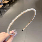 Serre-tête Doux Perle Rétro Accessoires Cheveux Polyvalents, 1A, 2B, 3C, 4, 5, 6, 7, 8, 9, 10, 11, 12, 13, 14, 15, 16, 17, 18, 19, 20