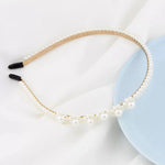 Serre-tête Doux Perle Rétro Accessoires Cheveux Polyvalents, 1A, 2B, 3C, 4, 5, 6, 7, 8, 9, 10, 11, 12, 13, 14, 15, 16, 17, 18, 19, 20
