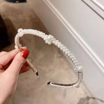 Serre-tête Doux Perle Rétro Accessoires Cheveux Polyvalents, 1A, 2B, 3C, 4, 5, 6, 7, 8, 9, 10, 11, 12, 13, 14, 15, 16, 17, 18, 19, 20