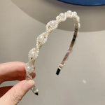 Serre-tête Doux Perle Rétro Accessoires Cheveux Polyvalents, 1A, 2B, 3C, 4, 5, 6, 7, 8, 9, 10, 11, 12, 13, 14, 15, 16, 17, 18, 19, 20