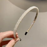 Serre-tête Doux Perle Rétro Accessoires Cheveux Polyvalents, 1A, 2B, 3C, 4, 5, 6, 7, 8, 9, 10, 11, 12, 13, 14, 15, 16, 17, 18, 19, 20