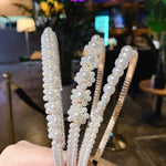 Serre-tête Doux Perle Rétro Accessoires Cheveux Polyvalents, 1A, 2B, 3C, 4, 5, 6, 7, 8, 9, 10, 11, 12, 13, 14, 15, 16, 17, 18, 19, 20