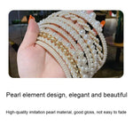 Serre-tête Doux Perle Rétro Accessoires Cheveux Polyvalents, 1A, 2B, 3C, 4, 5, 6, 7, 8, 9, 10, 11, 12, 13, 14, 15, 16, 17, 18, 19, 20