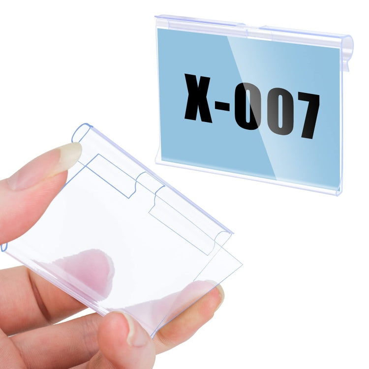 10pcs /Pack Label Strip Supermarket Display Price Sign, 40 x 60mm, 40 x 80mm, 40 x 100mm