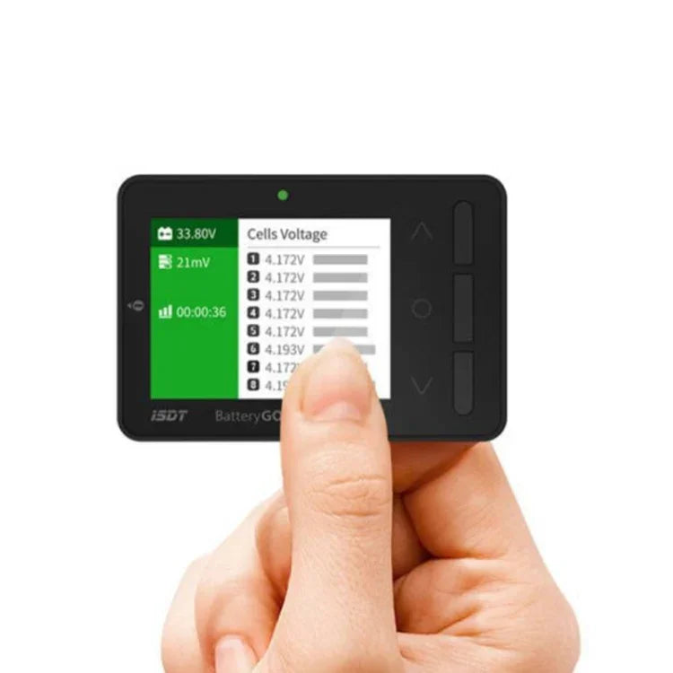 Appareil de mesure à affichage électrique pour modèles réduits d'avions ISDT, batterie au lithium 1-8S, ISDT BG-8S