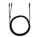 Câble audio 2 en 1 3,5 mm pour Kingston Skyline Alpha Cloud II, ZS0174 Noir
