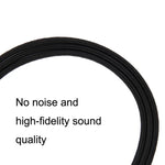 Câble audio 2 en 1 3,5 mm pour Kingston Skyline Alpha Cloud II, ZS0174 Noir