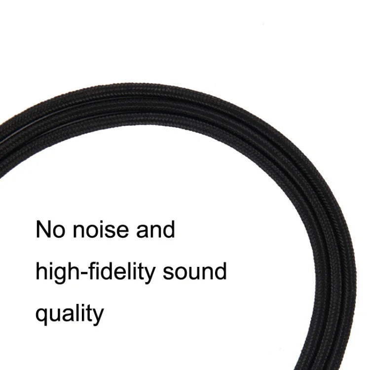 Câble audio 2 en 1 3,5 mm pour Kingston Skyline Alpha Cloud II, ZS0174 Noir