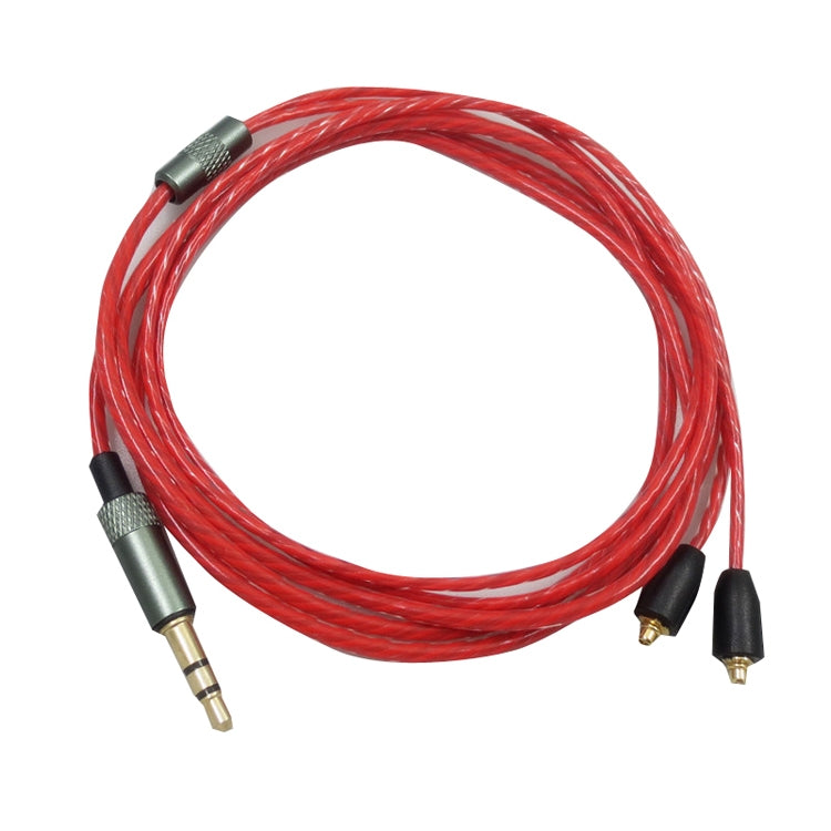 Câble casque pour Shure MMCX / SE215 / SE425 / SE535 / SE846 / UE900 / Waston, ZS0073 Rouge, ZS0073 Bleu, ZS0073 Noir