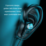 Casque Bluetooth de sport binaural sans fil à accrocher au cou avec longue autonomie