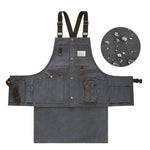 Tablier porte-outils multipoches en toile Canvas Electric Craftsmen