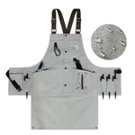 Tablier porte-outils multipoches en toile Canvas Electric Craftsmen