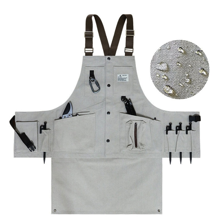 Tablier porte-outils multipoches en toile Canvas Electric Craftsmen