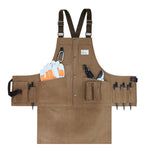 Tablier porte-outils multipoches en toile Canvas Electric Craftsmen
