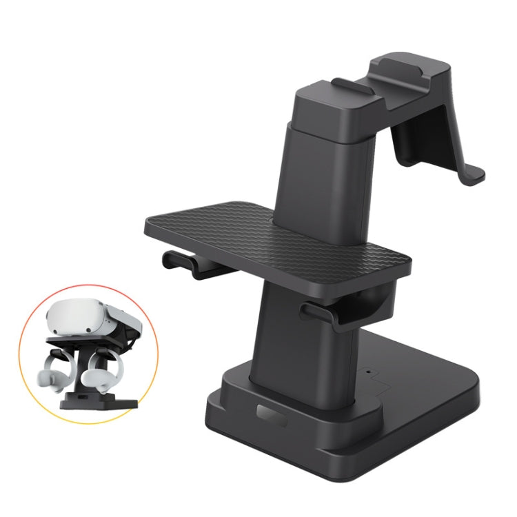 Support de Poignée de Casque VR Tout-en-Un pour PICO4/Meta Quest/ Rift S/HTC