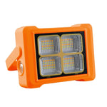 Projecteur solaire Lampe de poche portative Lampe de travail d'urgence, 144 LED