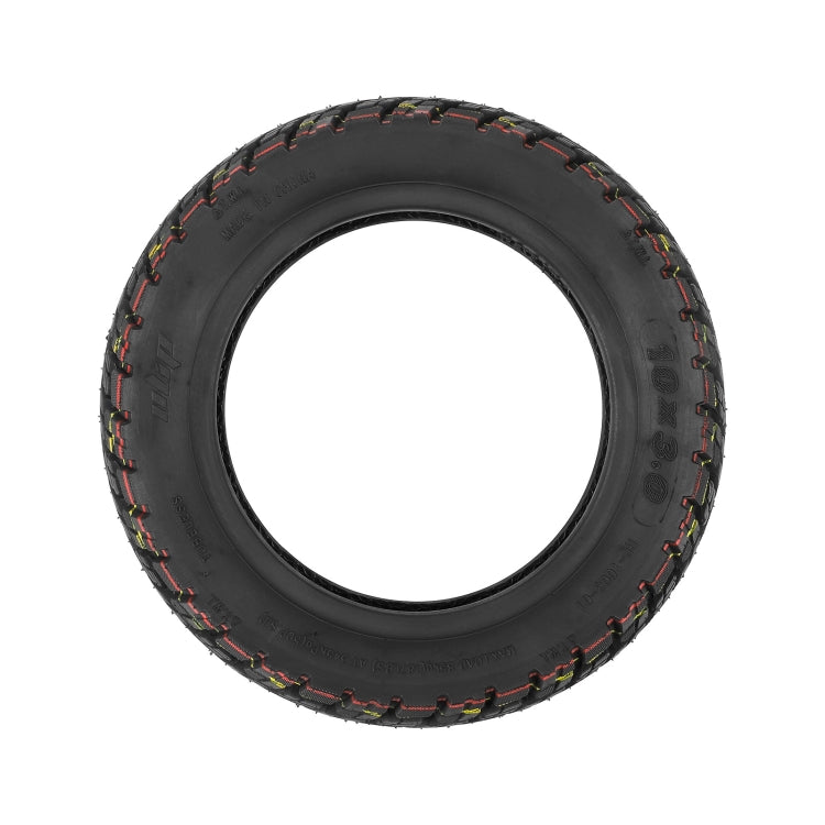 Ulip 10 x 3.0 Pneumatique tubeless tout-terrain épaissi 10 pouces pour trottinette électrique Dualtron Zero 10X, Kaabo Wolf Warrior, Kaabo Mantis 10, sans valve, avec valve