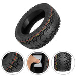 Ulip 10 x 3.0 Pneumatique tubeless tout-terrain épaissi 10 pouces pour trottinette électrique Dualtron Zero 10X, Kaabo Wolf Warrior, Kaabo Mantis 10, sans valve, avec valve