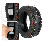 Ulip 10 x 3.0 Pneumatique tubeless tout-terrain épaissi 10 pouces pour trottinette électrique Dualtron Zero 10X, Kaabo Wolf Warrior, Kaabo Mantis 10, sans valve, avec valve