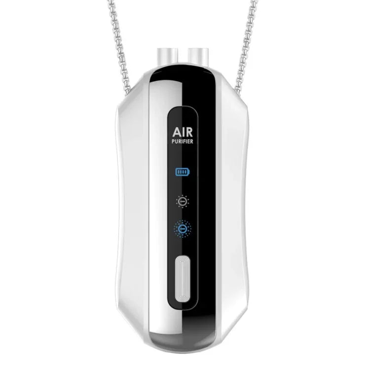 Purificateur d'air portable à ions négatifs pour la maison, purificateur à suspendre au cou, style chaîne (blanc), style chaîne (noir), style corde (blanc), style corde (noir)