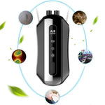 Purificateur d'air portable à ions négatifs pour la maison, purificateur à suspendre au cou, style chaîne (blanc), style chaîne (noir), style corde (blanc), style corde (noir)