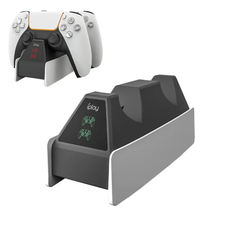 iplay HBP-260 Siège de chargement pour manette PS5, manette de jeu électrique, siège de chargement rapide, HBP-260
