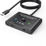 Commutateur bidirectionnel 8K30 Type-C / USB-C 10 Gbps répartiteur HD, KC-C201, C201 machine unique