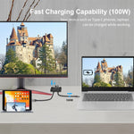 Commutateur bidirectionnel 8K30 Type-C / USB-C 10 Gbps répartiteur HD, KC-C201, C201 machine unique