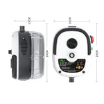 Nettoyeur vapeur haute température et haute pression 2500W pour cuisine, salle de bain, meubles, blanc 220V prise UK