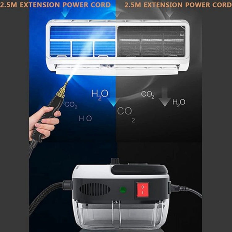 Nettoyeur vapeur haute température et haute pression 2500W pour cuisine, salle de bain, meubles, blanc 220V prise UK