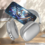 Casque de jeu stéréo Bluetooth sans fil à réduction de bruit