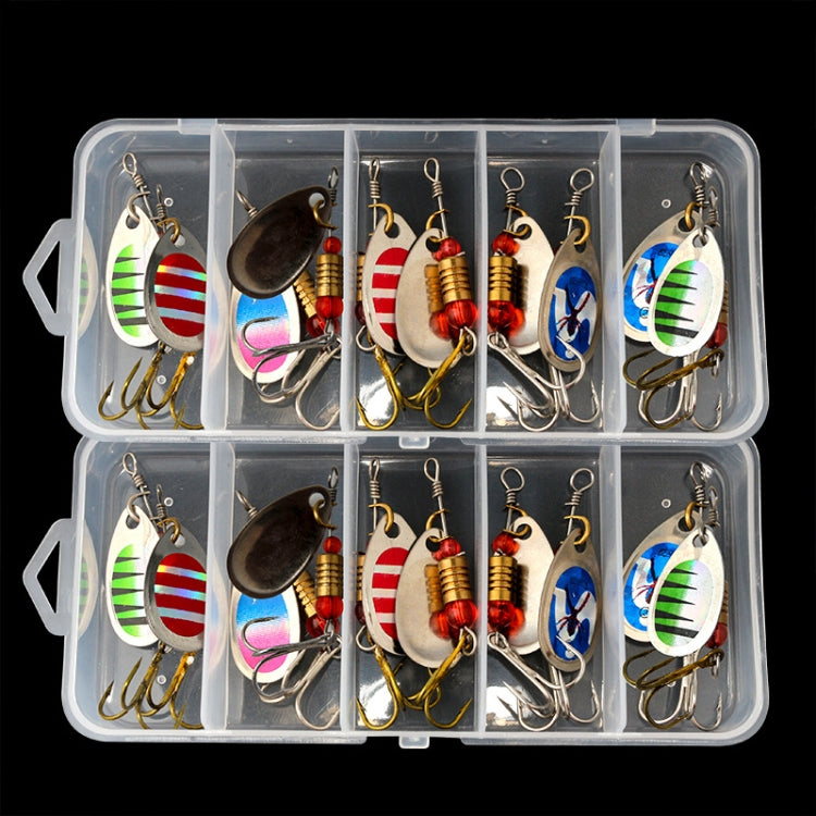 Set de leurres à sequins Roadrunner, livraison couleur aléatoire, 5 pcs, 10 pcs