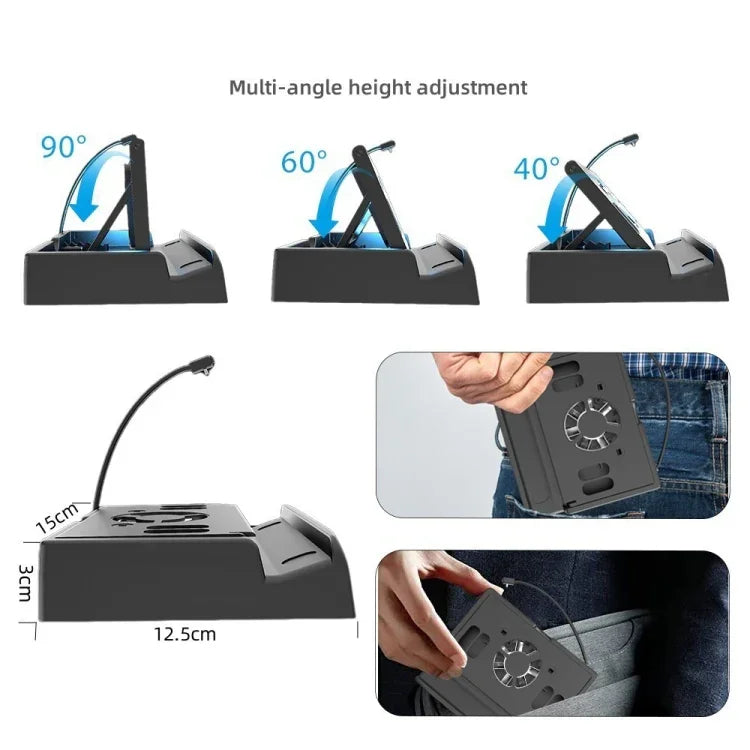 Pour station d'accueil multifonctionnelle de base de chargement ROG ALLY, version 6-en-1