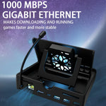 Pour station d'accueil multifonctionnelle de base de chargement ROG ALLY, version 6-en-1