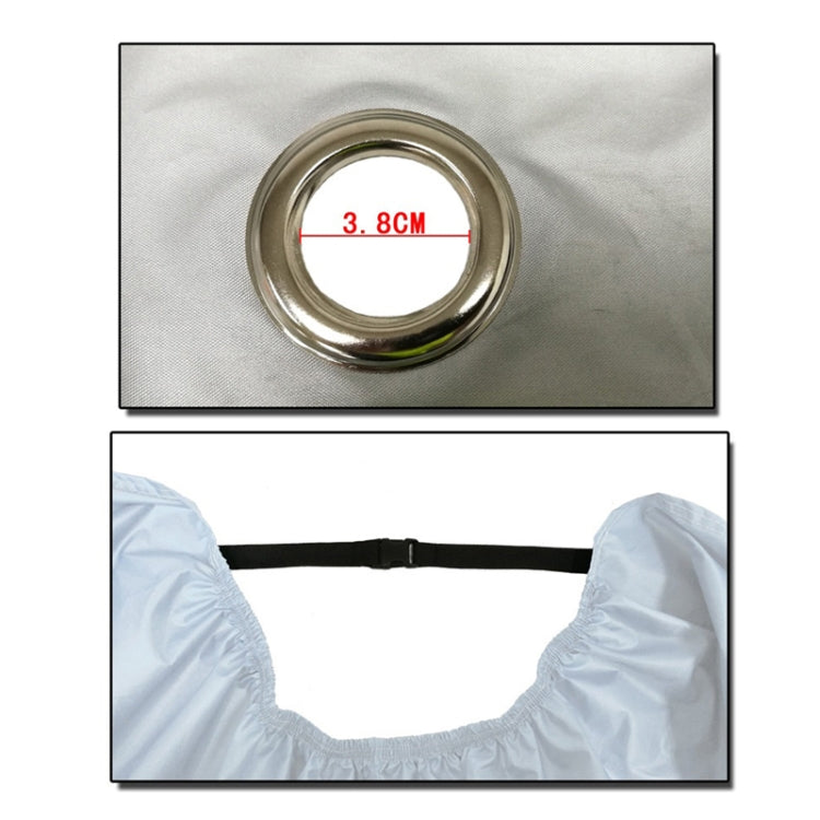 190T Motorcycle Rain Covers Dustproof Rain UV Resistant Dust Prevention Covers, M, L, XL, XXL, XXXL, XXXXL