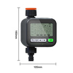 Minuteur de jardin, dispositif d'arrosage automatique, dispositif d'arrosage pour balcon de jardin, contrôleur de système d'irrigation intelligent, noir